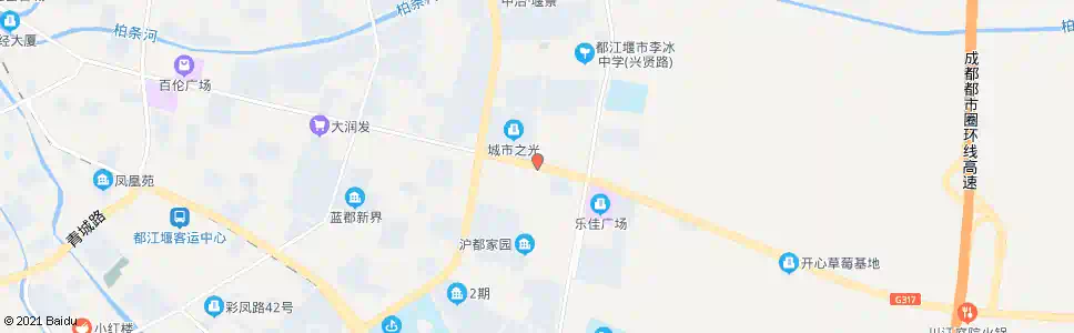 成都都江堰新闻中心_公交站地图_成都公交_妙搜公交查询2025