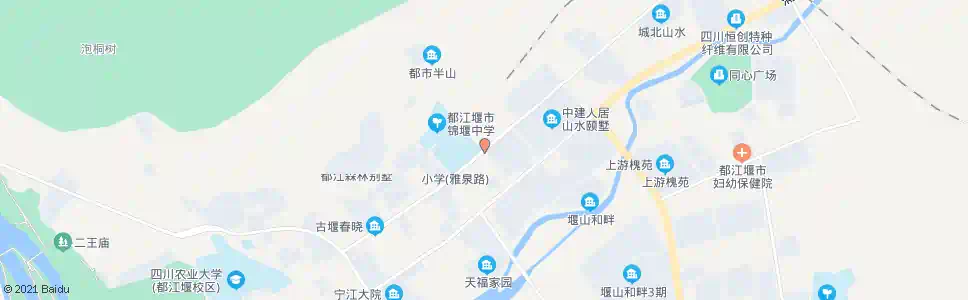 成都雅泉路口_公交站地图_成都公交_妙搜公交查询2025