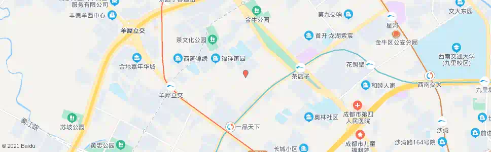 成都营康西路西_公交站地图_成都公交_妙搜公交查询2025