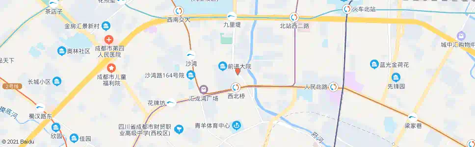 成都九里堤南路_公交站地图_成都公交_妙搜公交查询2025