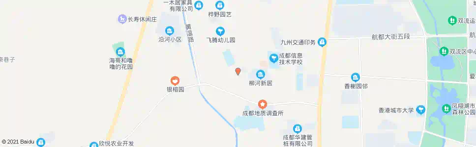 成都燃灯小区_公交站地图_成都公交_妙搜公交查询2025