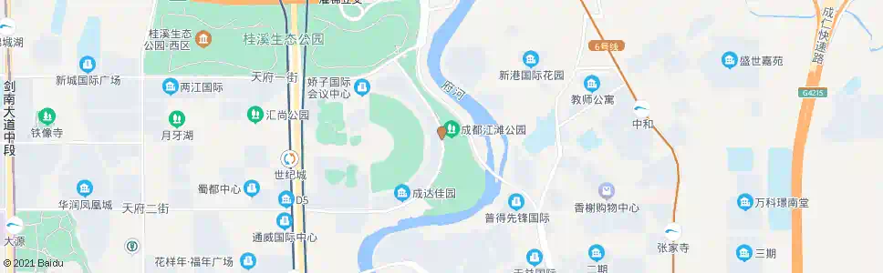成都新会展中心东侧_公交站地图_成都公交_妙搜公交查询2025