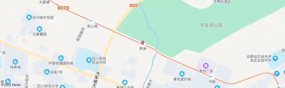 成都界牌站_公交站地图_成都公交_妙搜公交查询2025