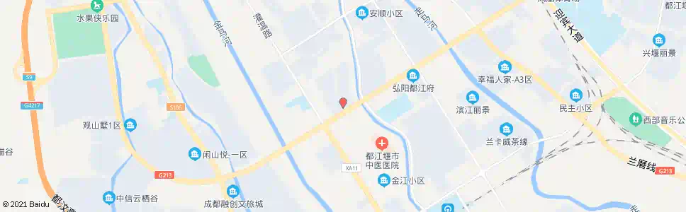 成都安金路二环路口_公交站地图_成都公交_妙搜公交查询2025