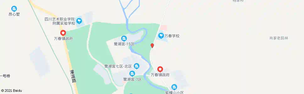 成都万春园_公交站地图_成都公交_妙搜公交查询2025