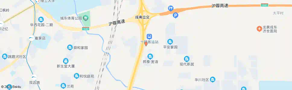 成都十陵公交站_公交站地图_成都公交_妙搜公交查询2025