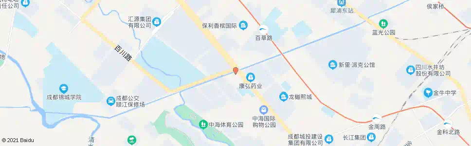 成都何家桥_公交站地图_成都公交_妙搜公交查询2025
