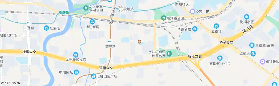 成都桦林园_公交站地图_成都公交_妙搜公交查询2025