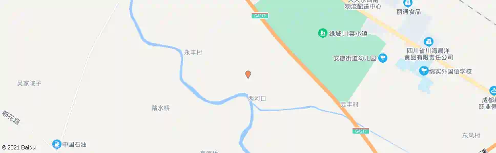 成都安龙村十五组_公交站地图_成都公交_妙搜公交查询2025