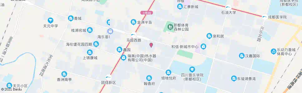成都金冠华庭_公交站地图_成都公交_妙搜公交查询2025