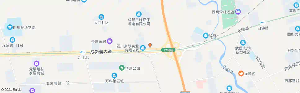 成都成新蒲路口_公交站地图_成都公交_妙搜公交查询2025