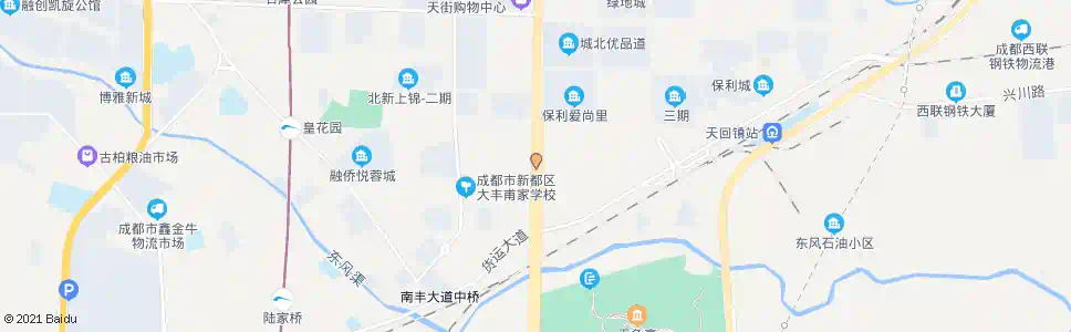 成都兴城大道北星大道口_公交站地图_成都公交_妙搜公交查询2025