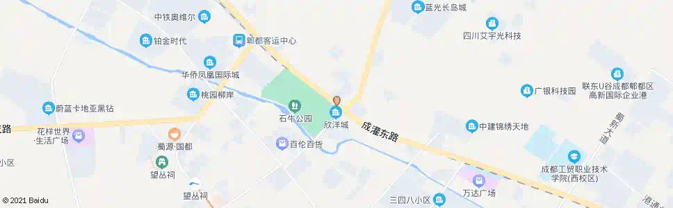 成都成灌路郫彭路口_公交站地图_成都公交_妙搜公交查询2025
