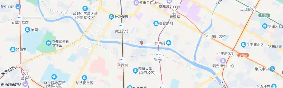 成都滨江路_公交站地图_成都公交_妙搜公交查询2025