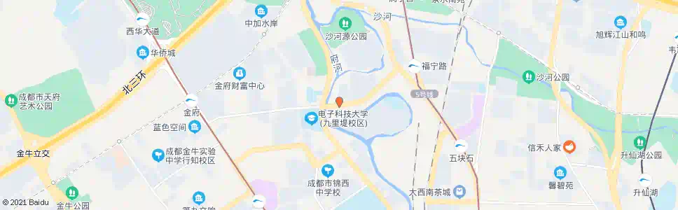 成都九里堤东路西_公交站地图_成都公交_妙搜公交查询2025