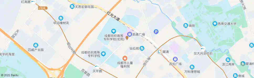成都泰山大道珠江街口_公交站地图_成都公交_妙搜公交查询2025