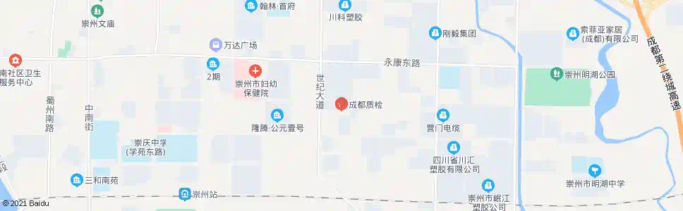 成都经开区质检院_公交站地图_成都公交_妙搜公交查询2025