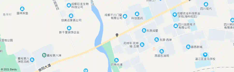 成都新华大道二段_公交站地图_成都公交_妙搜公交查询2025