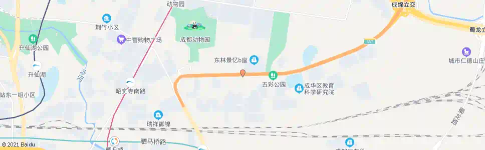 成都致强路_公交站地图_成都公交_妙搜公交查询2025