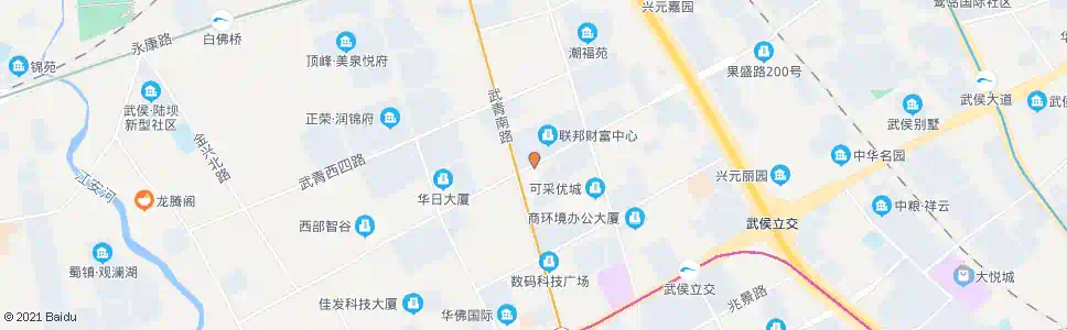 成都武科东四路西_公交站地图_成都公交_妙搜公交查询2025