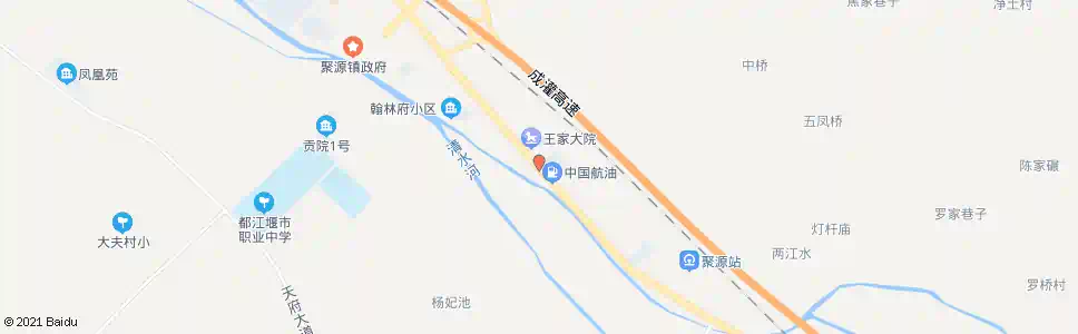 成都导江社区_公交站地图_成都公交_妙搜公交查询2025