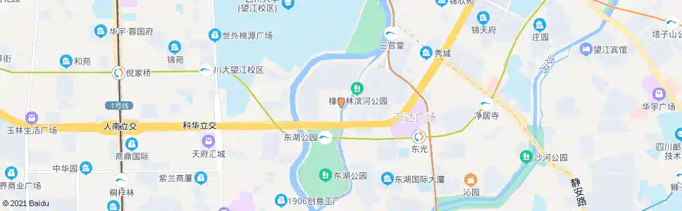 成都国信路南_公交站地图_成都公交_妙搜公交查询2025