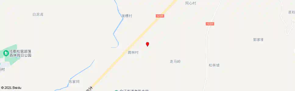 成都鹿林村六组_公交站地图_成都公交_妙搜公交查询2025