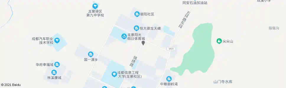 成都阳光体育城_公交站地图_成都公交_妙搜公交查询2025