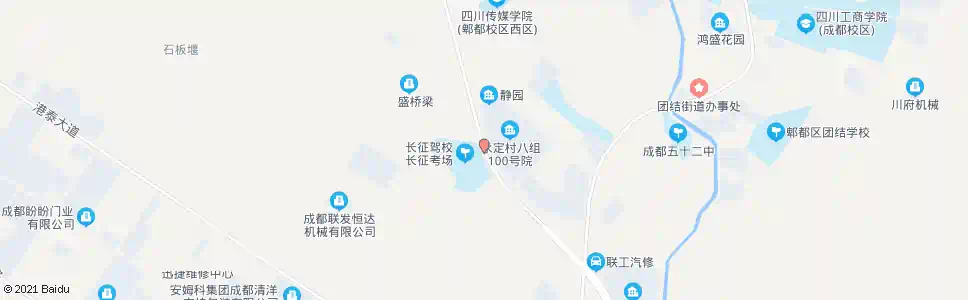 成都永定村七组_公交站地图_成都公交_妙搜公交查询2025