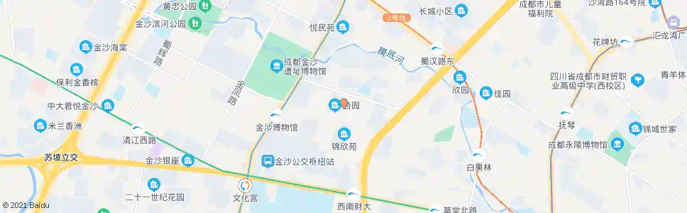 成都双清中路_公交站地图_成都公交_妙搜公交查询2025