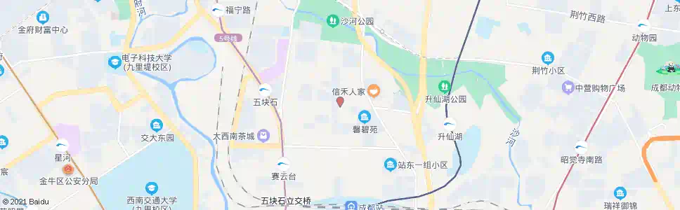 成都花径路_公交站地图_成都公交_妙搜公交查询2025