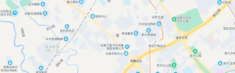 成都土桥村蜀汉西路口_公交站地图_成都公交_妙搜公交查询2025