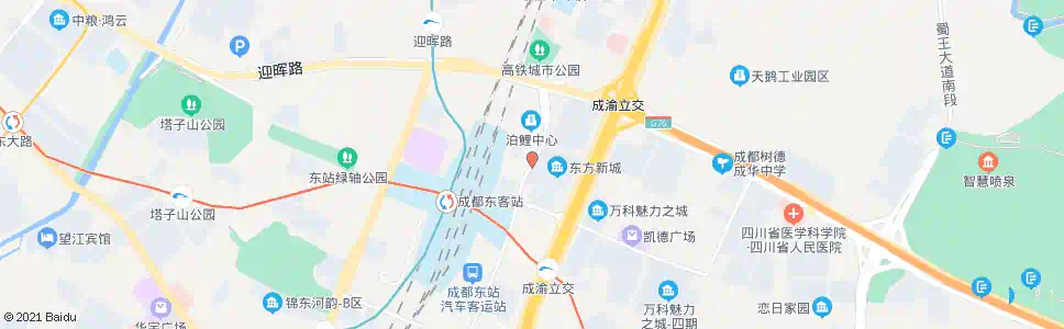 成都邛崃山路中_公交站地图_成都公交_妙搜公交查询2025