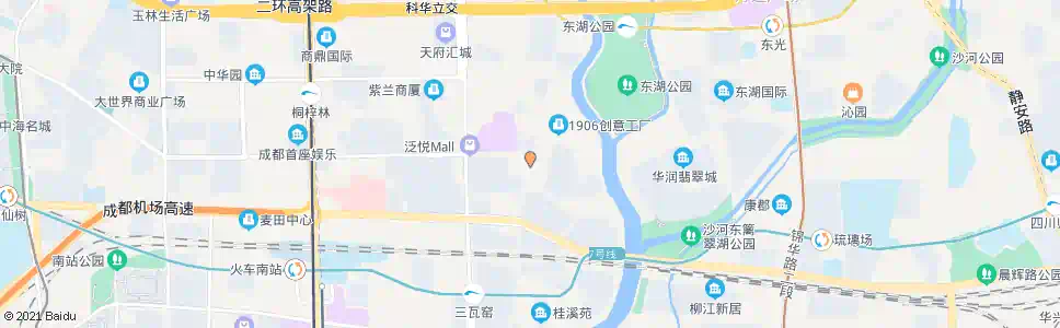 成都高攀路长荣路口_公交站地图_成都公交_妙搜公交查询2025