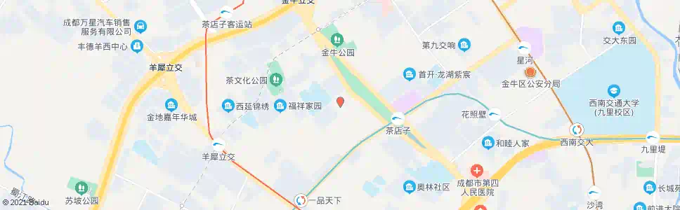 成都金牛座_公交站地图_成都公交_妙搜公交查询2025