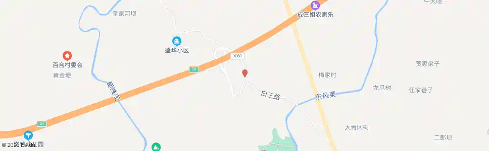 成都盛华七组_公交站地图_成都公交_妙搜公交查询2025