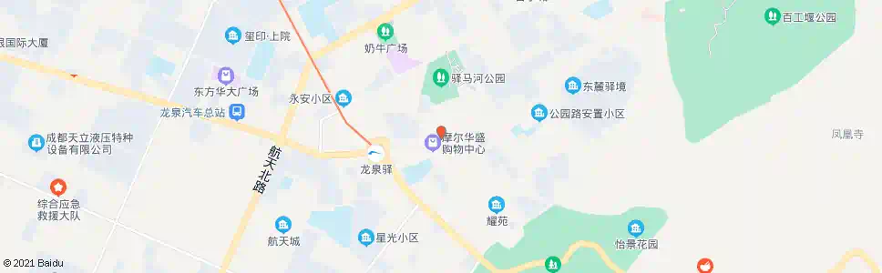 成都龙泉中医院_公交站地图_成都公交_妙搜公交查询2025