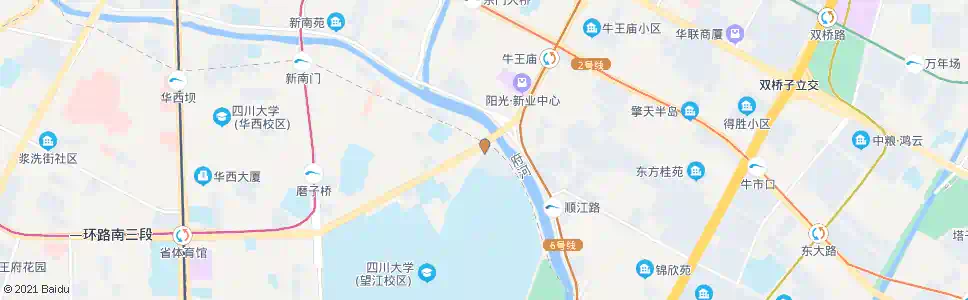 成都太平南新街东_公交站地图_成都公交_妙搜公交查询2025