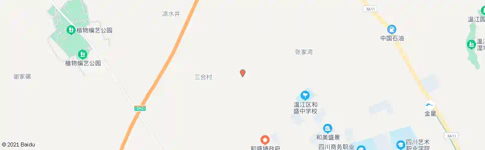 成都柳岸村二大队_公交站地图_成都公交_妙搜公交查询2025