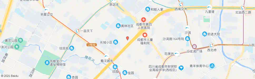 成都营康西路_公交站地图_成都公交_妙搜公交查询2025