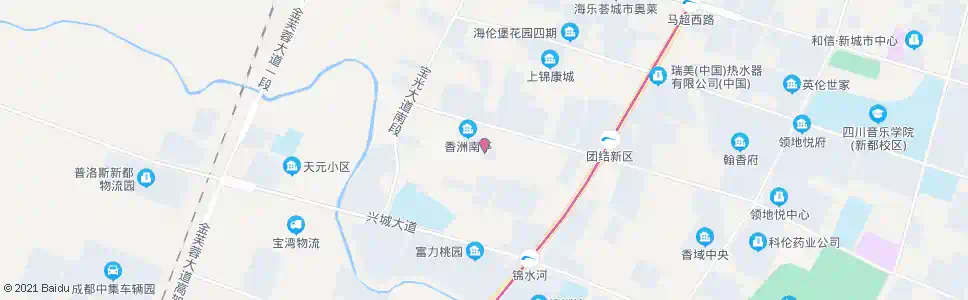 成都新化苑_公交站地图_成都公交_妙搜公交查询2025