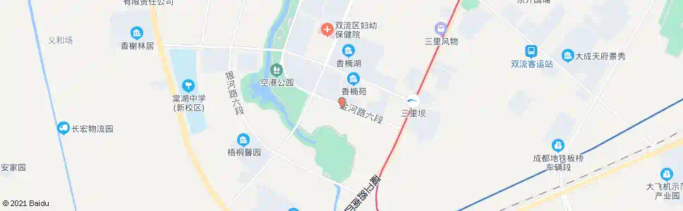 成都金河路五段_公交站地图_成都公交_妙搜公交查询2025