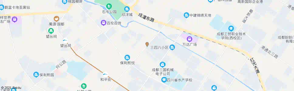 成都长清路口_公交站地图_成都公交_妙搜公交查询2025