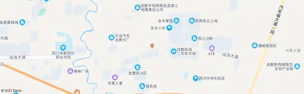 成都鹿角五组_公交站地图_成都公交_妙搜公交查询2025