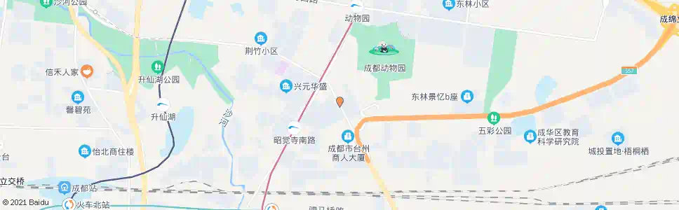 成都昭觉横路_公交站地图_成都公交_妙搜公交查询2025