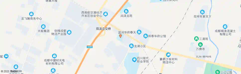 成都华夏旅游商务学校_公交站地图_成都公交_妙搜公交查询2025