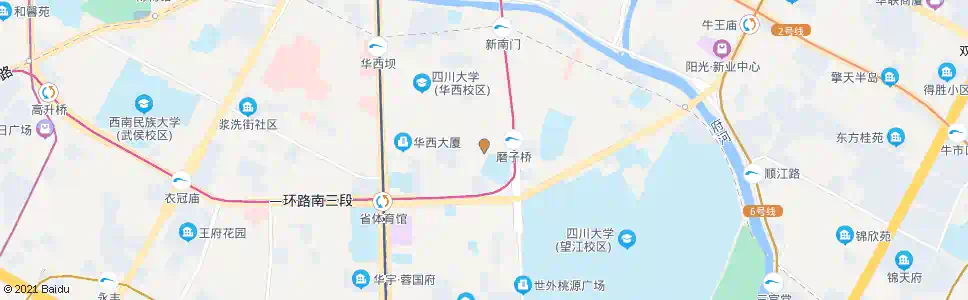 成都林荫中街_公交站地图_成都公交_妙搜公交查询2025