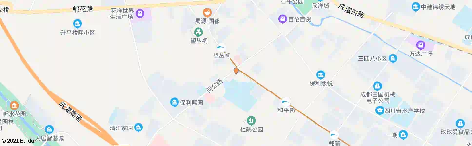 成都金花桥_公交站地图_成都公交_妙搜公交查询2025