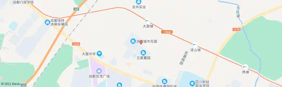 成都八一部队_公交站地图_成都公交_妙搜公交查询2025