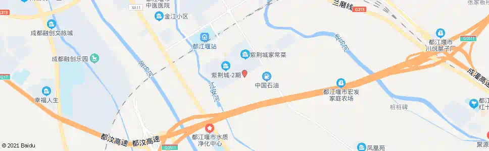 成都紫荆城_公交站地图_成都公交_妙搜公交查询2025